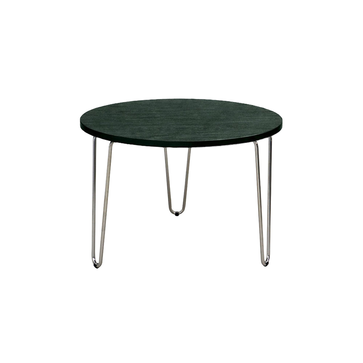 [Vintage/In-Store Immediate Shipping] L&C Stendal | Arno 417 Cafe Table Ø90 (Bottle Green)