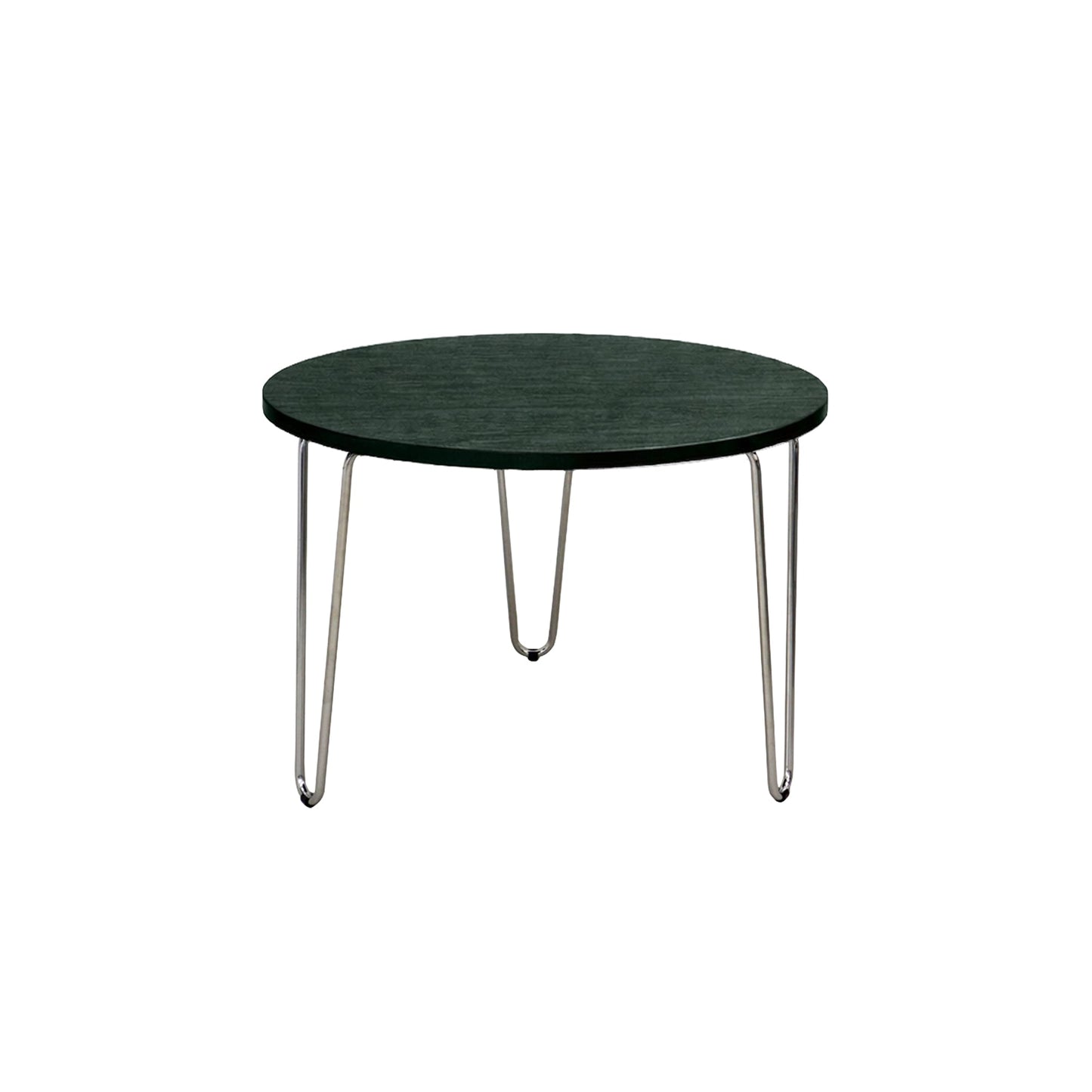 [Vintage/In-Store Immediate Shipping] L&C Stendal | Arno 417 Cafe Table Ø60 (Bottle Green)