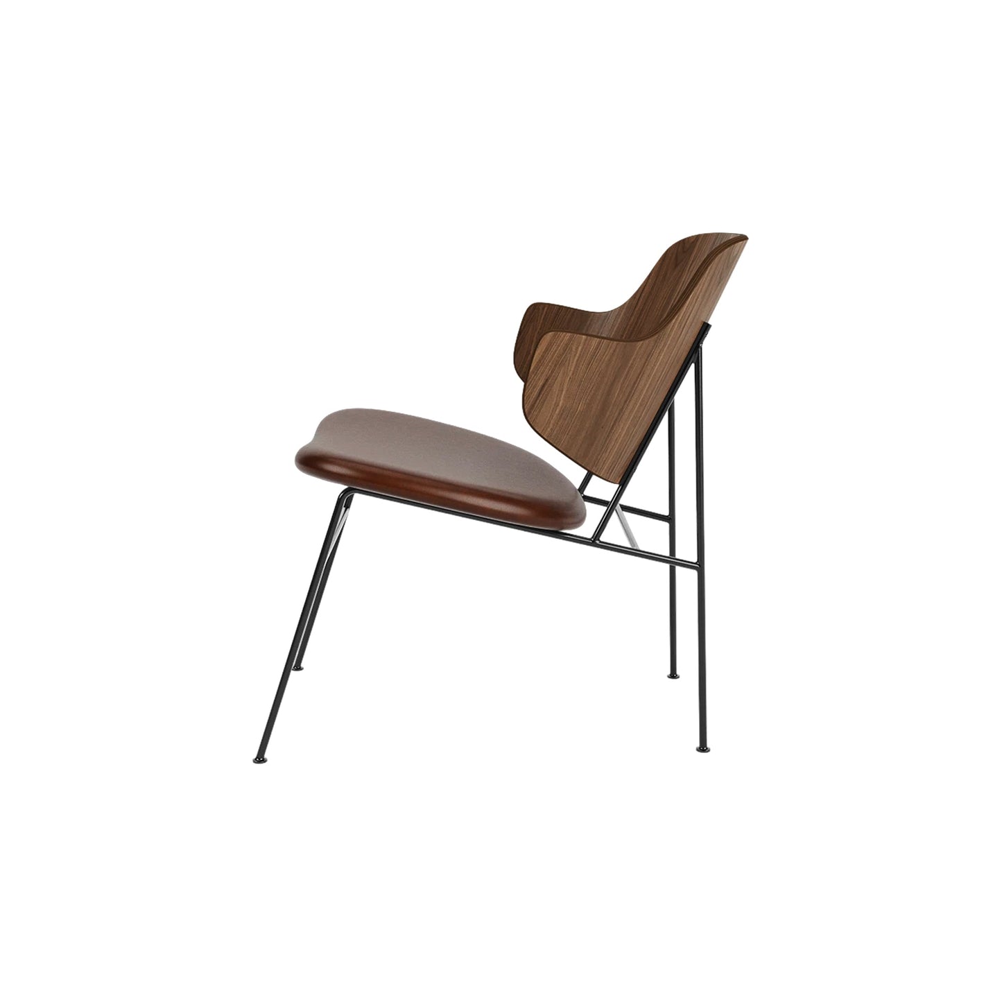 THE PENGUIN LOUNGE CHAIR, UPHOLSTERED SEAT AND BACK