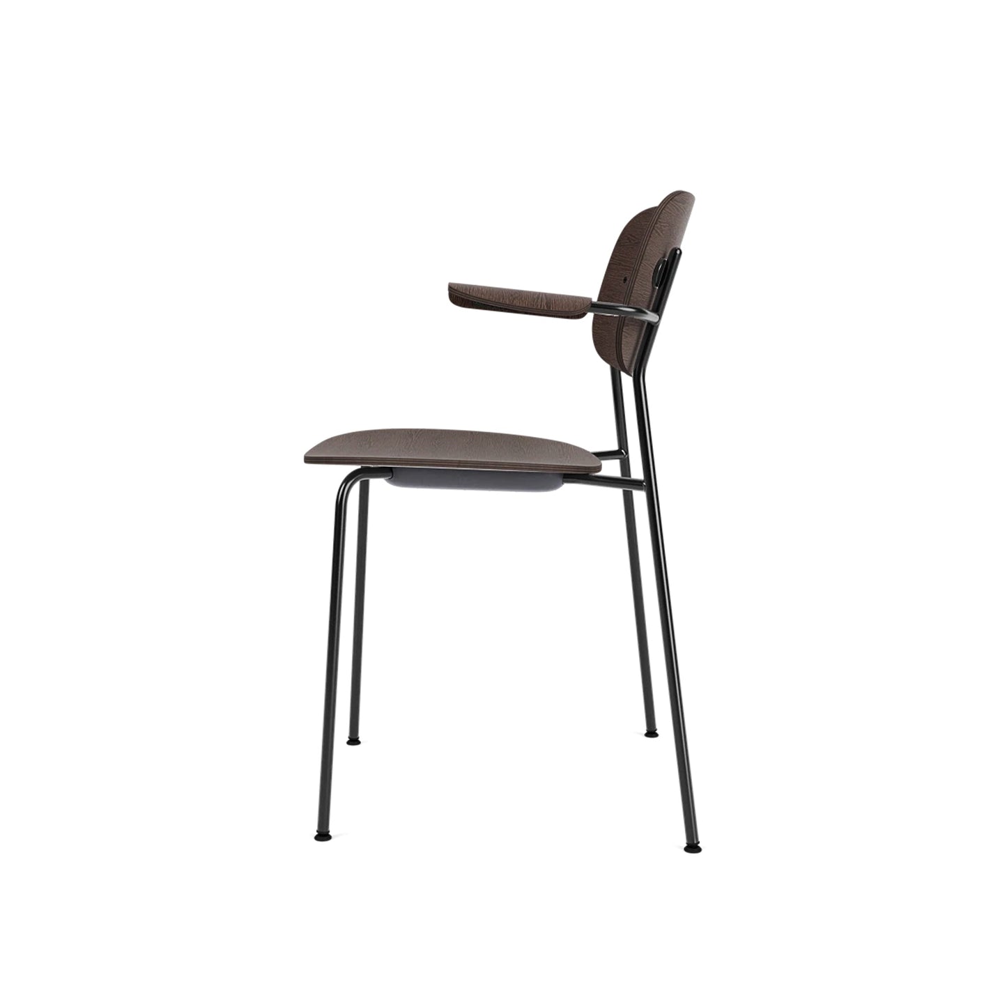 CO DINING CHAIR W/ARMREST, OAK SEAT / BACK