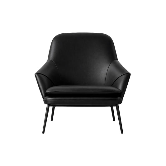 [Vintage/In-Store Immediate Shipping] Wendelbo | Hug Chair Treviso Black Leather