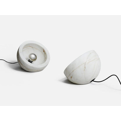TSUKI - LED marble floor lamp.