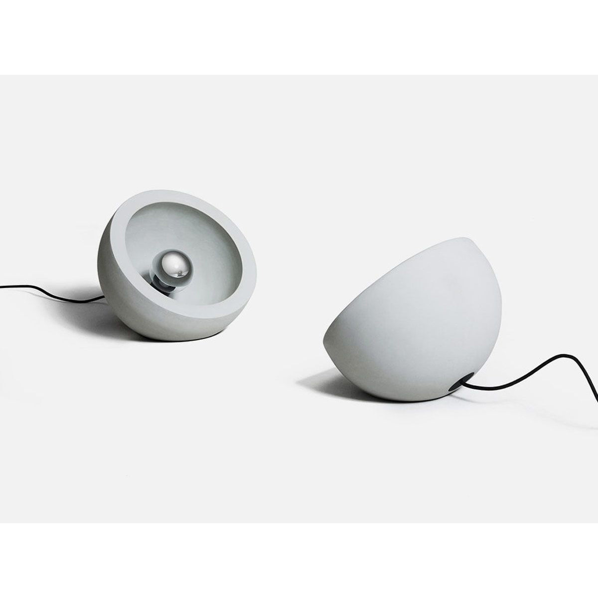 TSUKI - LED marble floor lamp.