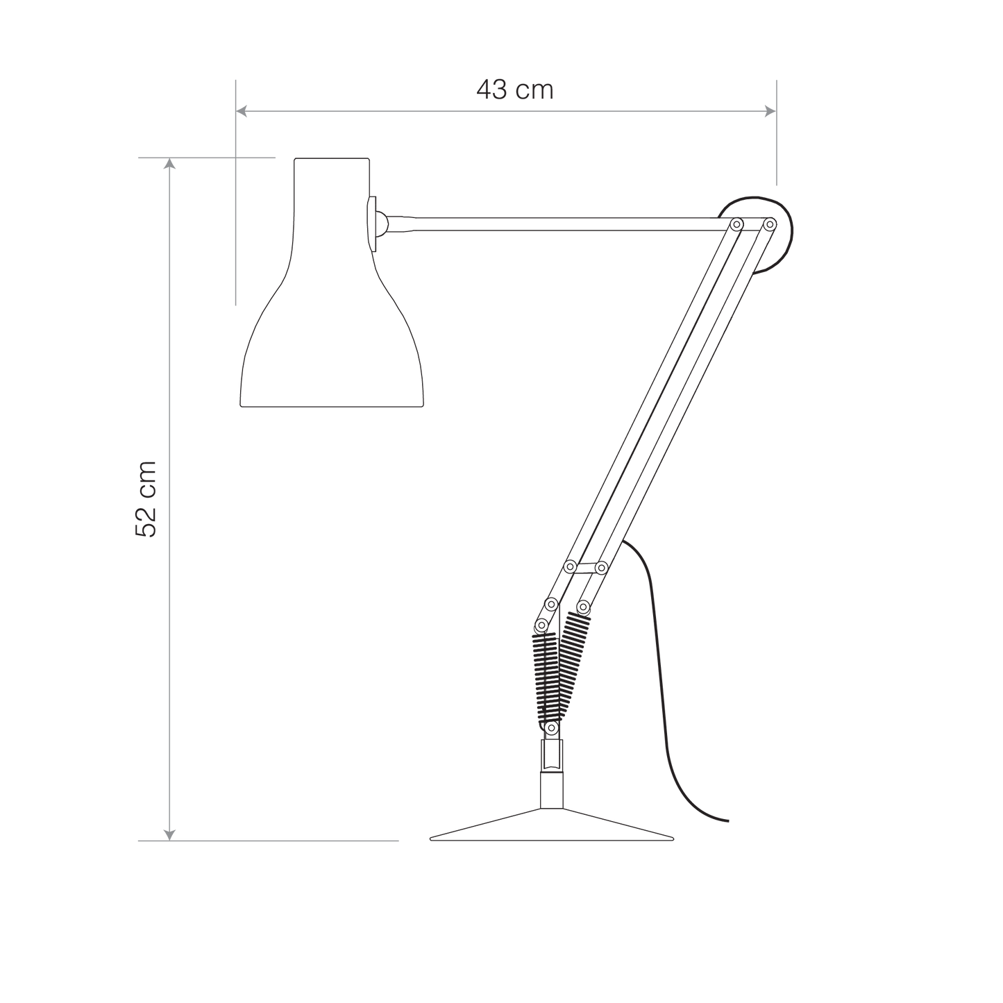 Type 75 Desk Lamp - Margaret Howell Edition (Request Info).