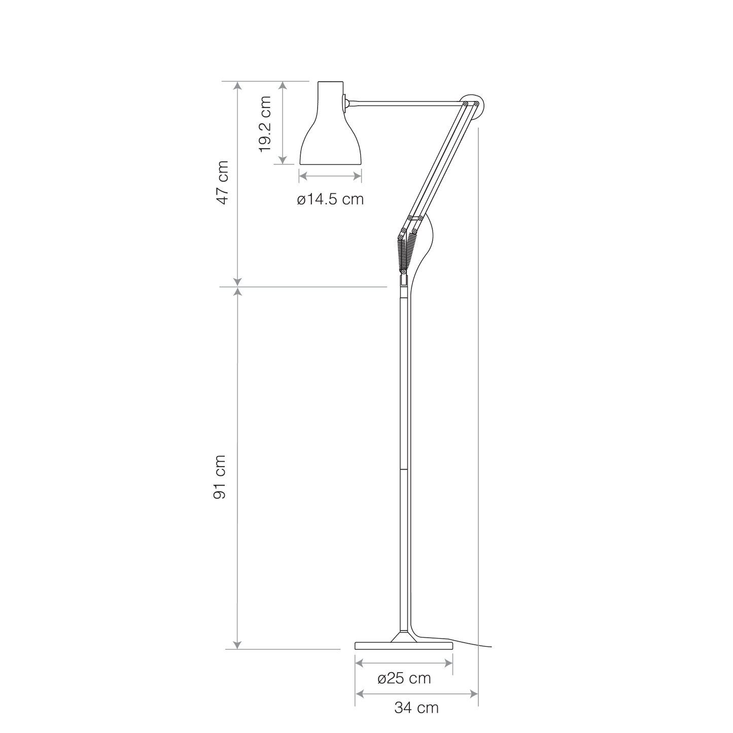 Type 75 Floor Lamp - Paul Smith Edition (Request Info).
