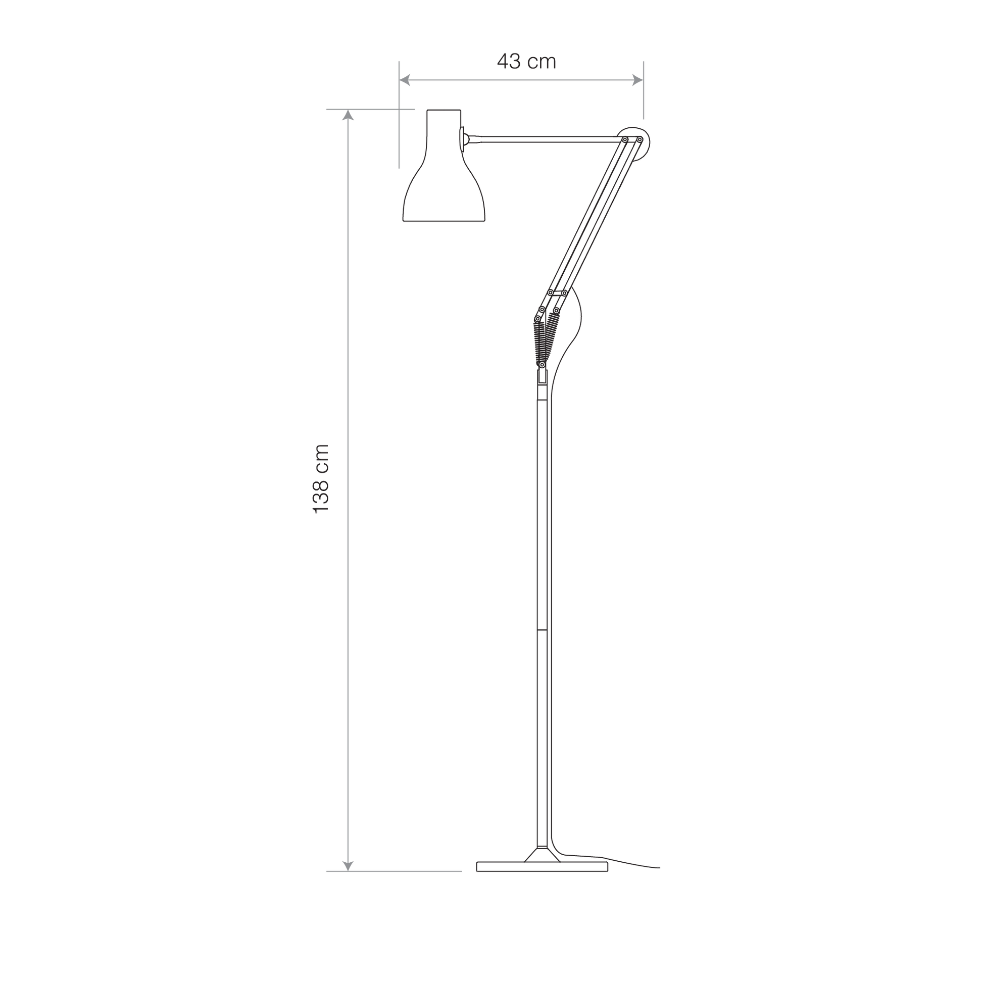 Type 75 Floor Lamp Margaret Howell Edition (Request Info).