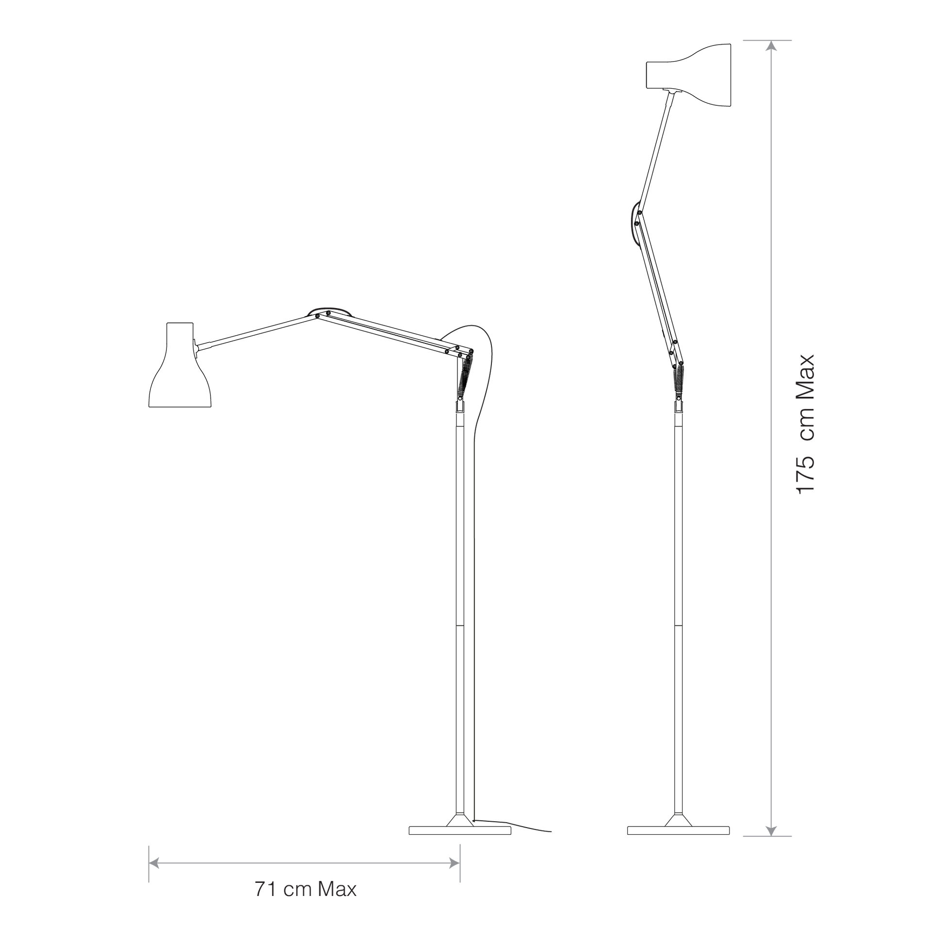 Type 75 Floor Lamp - Paul Smith Edition (Request Info).