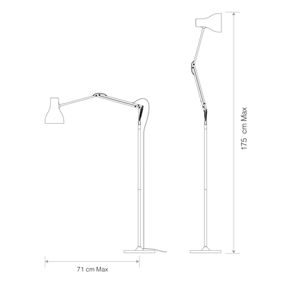 Type 75 Floor Lamp - Paul Smith Edition (Request Info).