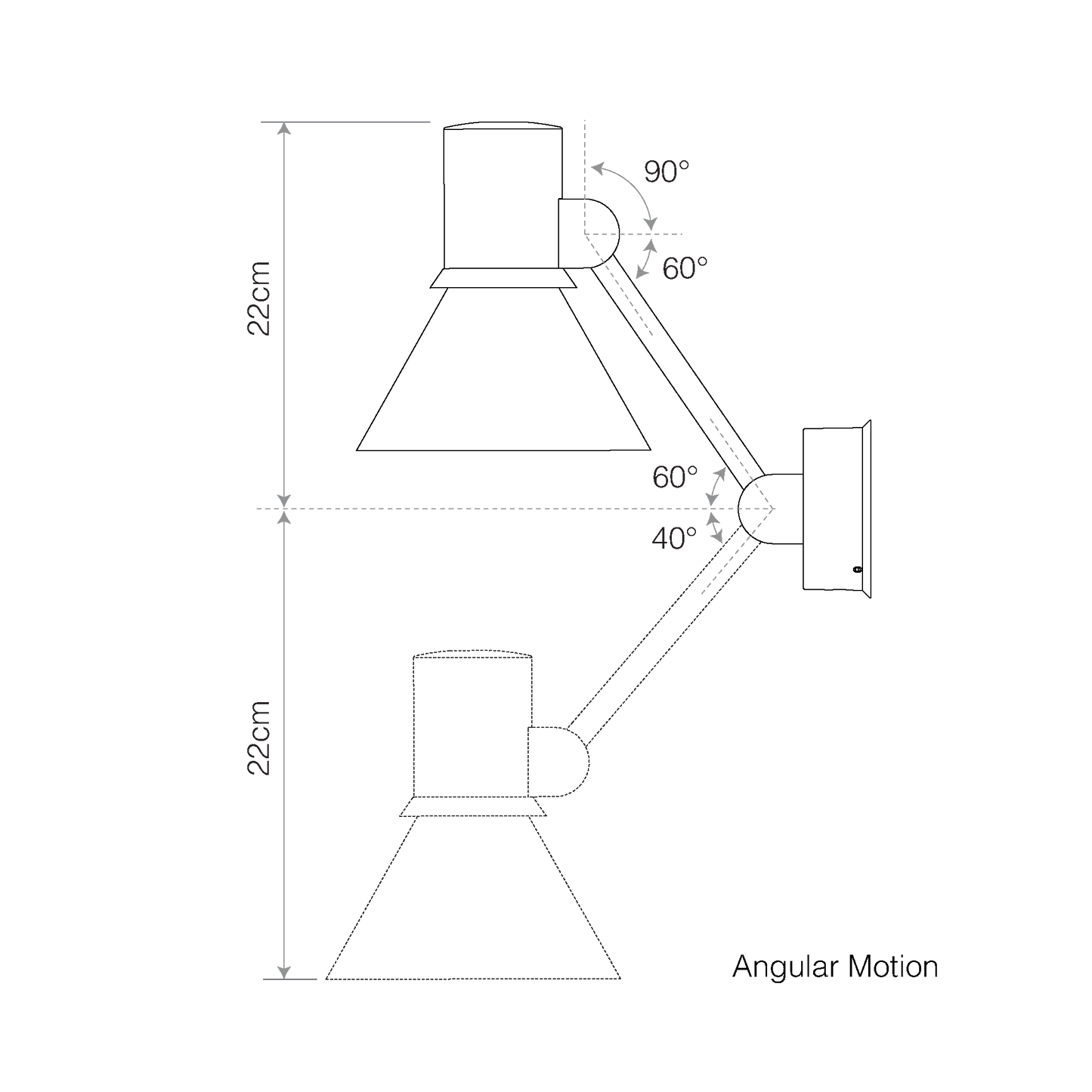 Type 80 W2 Wall Light with cable (Request Info).