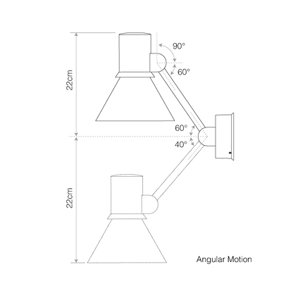 Type 80 W2 Wall Light with cable (Request Info).