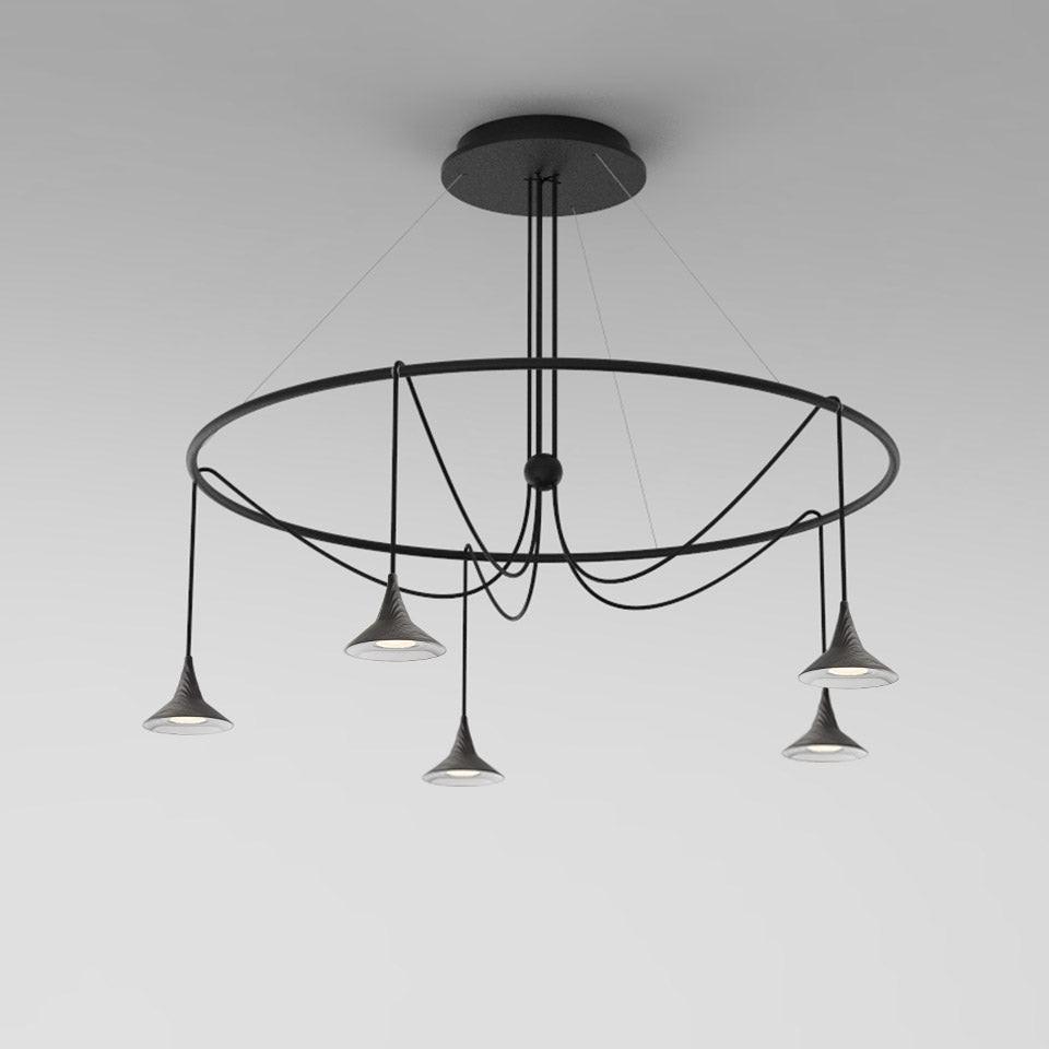 Unterlinden Chandelier Ring Suspension Lamp (Request Info).