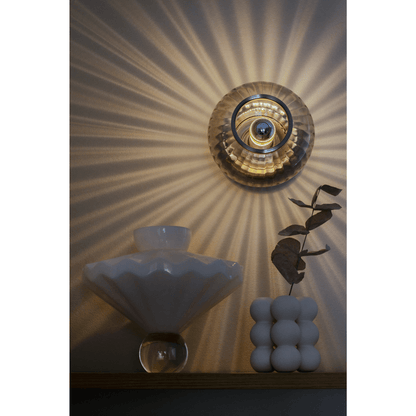 Edgeform Urc Wall Lamp 19 Smoke