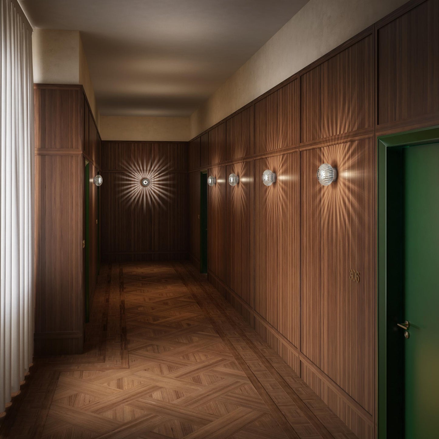 Edgeform Urc Wall Lamp 19 Smoke
