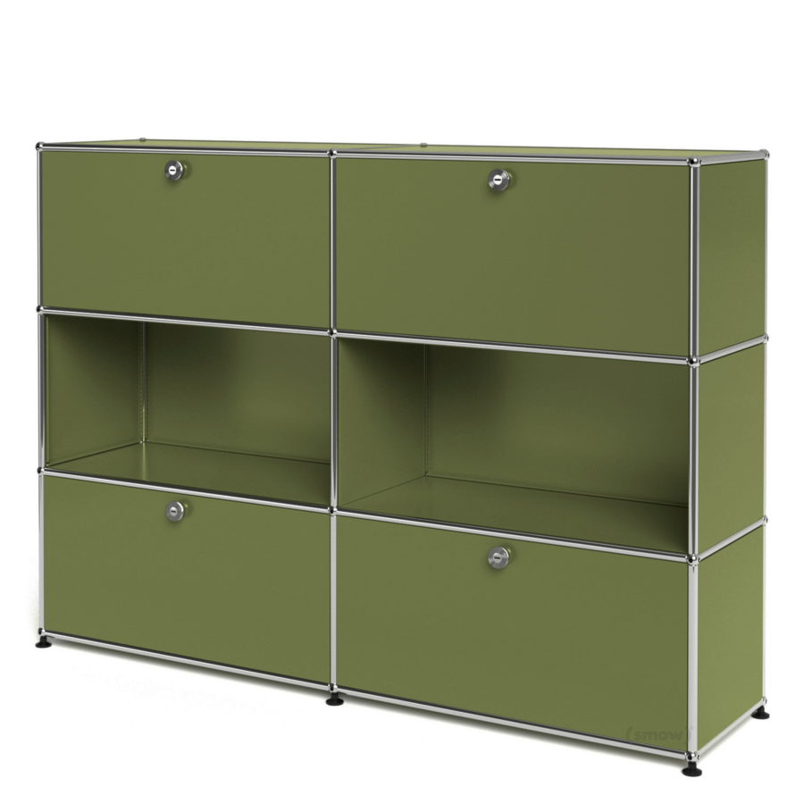 2x3 Module High Board (Top 2 & Bottom 2 Doors) [W(750+750)XD350XH(350+350+350)]