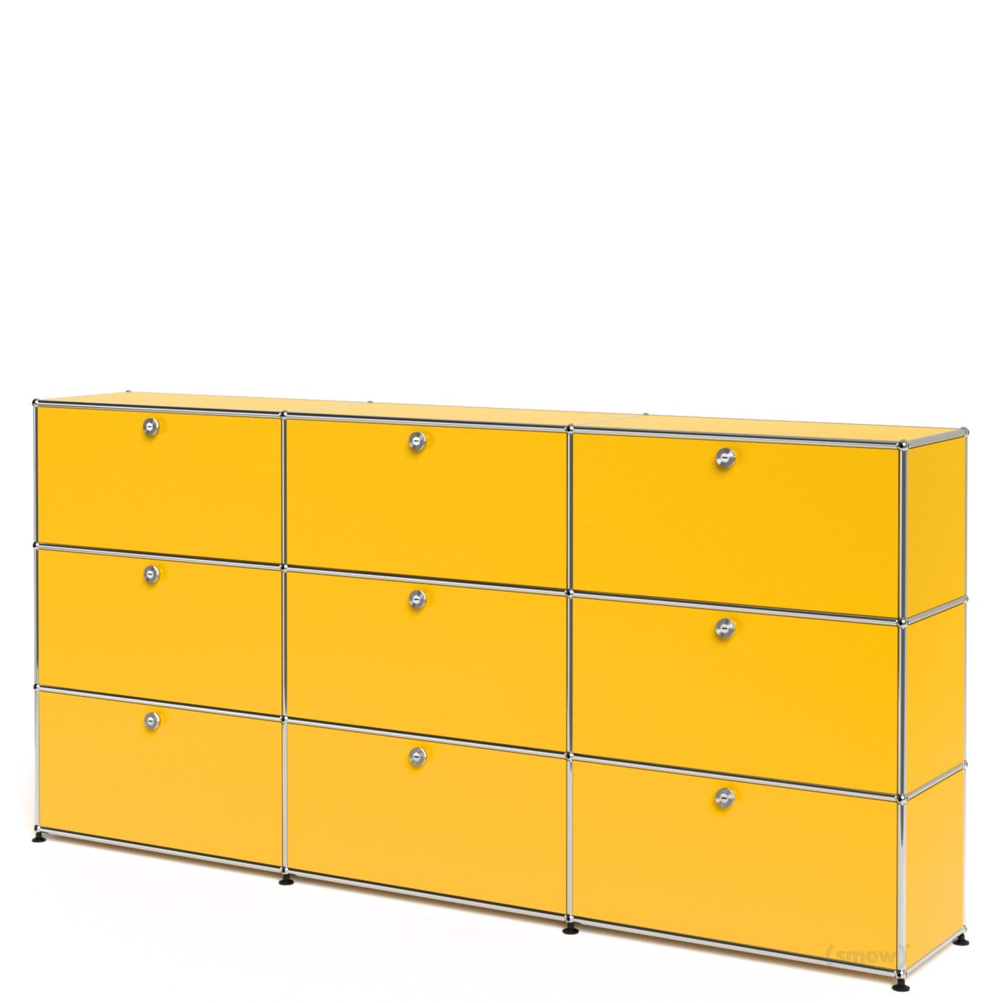 3x3 module highboard (top 6 drop-down doors & bottom 3 drawers) [W(750+750+750)XD350XH(350+350+350)]