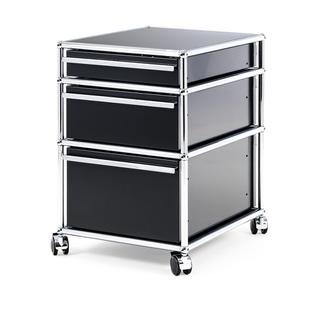 1x3 mobile (3 drawers / soft wheel) [W395XD500xH(250+175+100)]