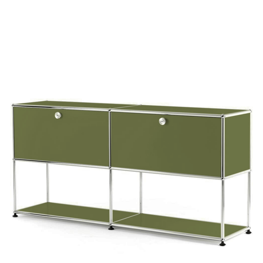 2x2 Module Sideboard (Top 2 Doors & 1-1 Panel) [W(750+750)XD350XH(350+350)]