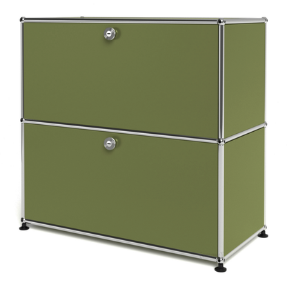 1x2 Module Sideboard (1 Top Drop-Down Door & 1 Bottom Extension Door with Box) [W750XD350XH(350+350)]