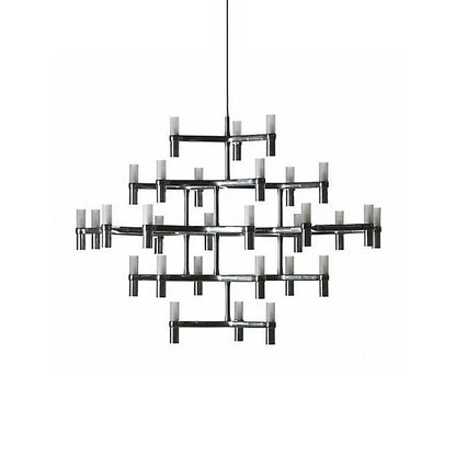 CROWN MAJOR - Die cast aluminium chandelier.