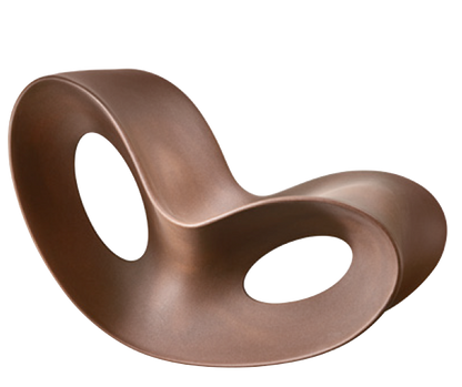VOIDO - Rocking polyethylene armchair
