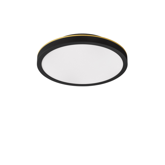 Edgeform Plafon 20 Ceiling Lamp Black/Brass