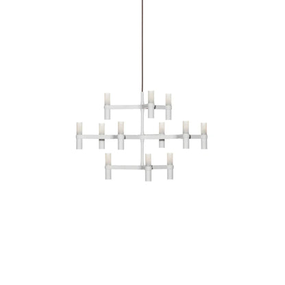 CROWN MINOR - Die cast aluminium chandelier.