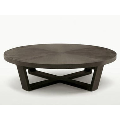 XILOS - Round Solid Wood Coffee Table