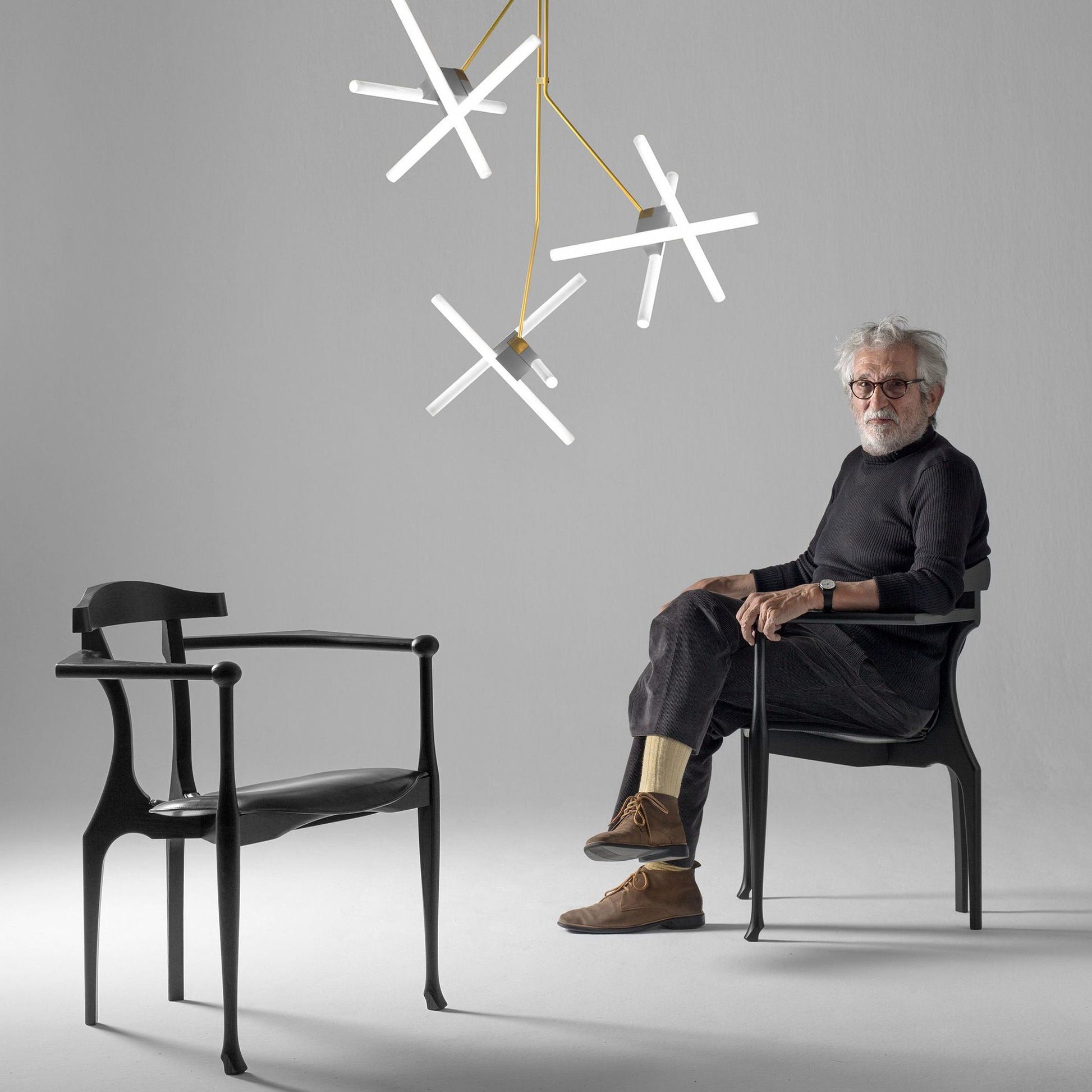 Easy Chair With Armrests Gaulino by Bd Barcelona Design #Black