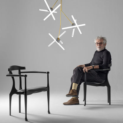 Easy Chair With Armrests Gaulino by Bd Barcelona Design #Black