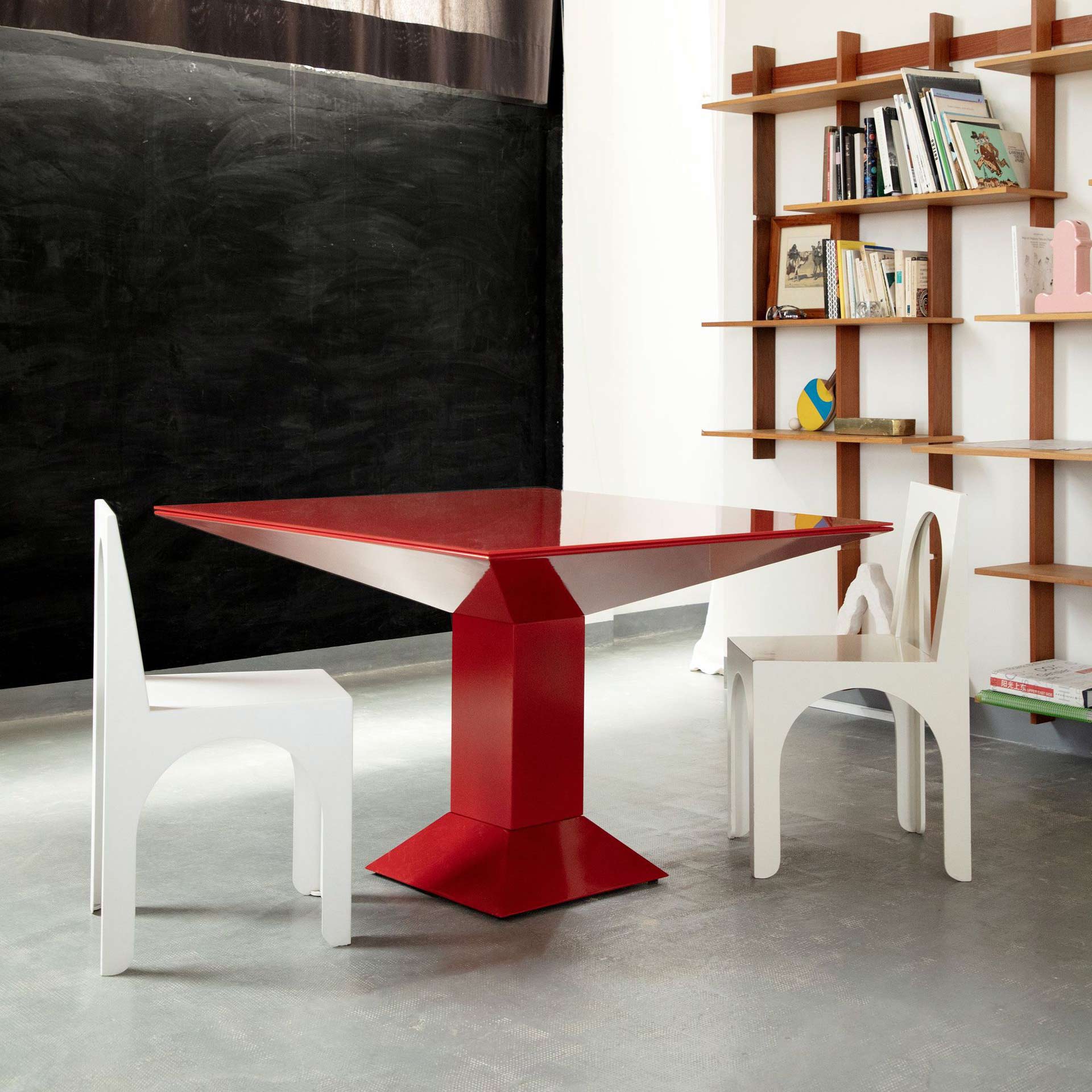 Steel Table Mettsass by BD Barcelona Design