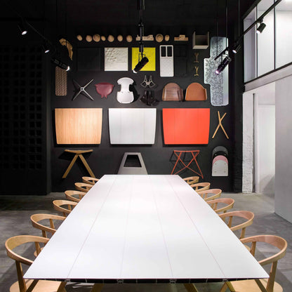 Rectangular Wooden Dining Table B 150 by Bd Barcelona Design