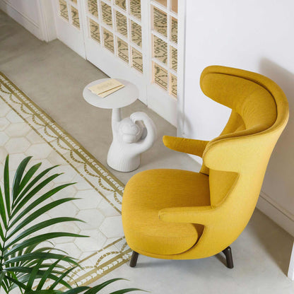 Round Concrete Side Table Monkey by Bd Barcelona Design #White