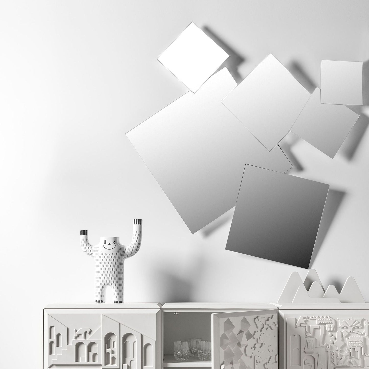 Wall-Mounted Mirror Mirallmar by Bd Barcelona Design