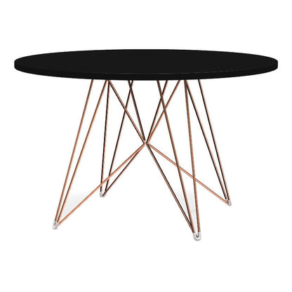 XZ3 table by Magis #120 cm, black - copper #