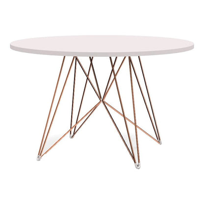 XZ3 table by Magis #120 cm, white - copper #