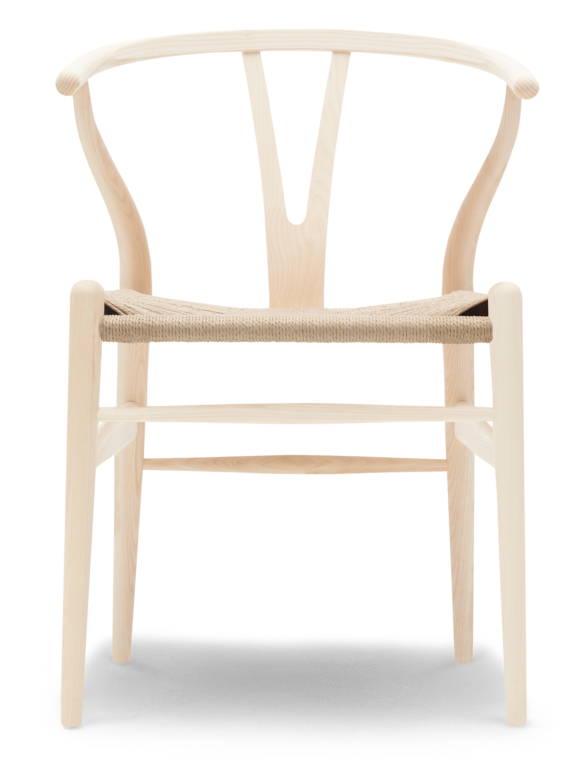 CH24 Wishbone Chair - Ash, Soap, Natural Paper Cord