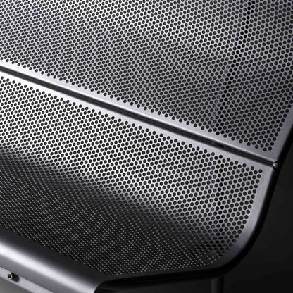 Modular Steel Bench With Back Perforano by Bd Barcelona Design